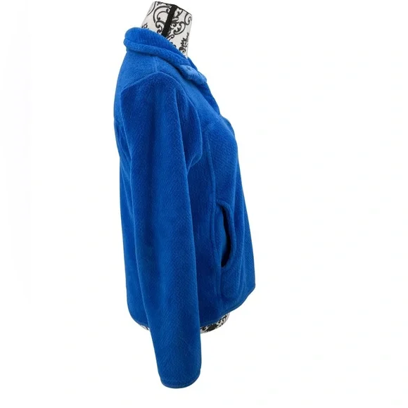 Patagonia Polartec Thermal Pro Fleece Pullover Jacket Cobalt Blue Cozy Snap-T - Picture 6 of 13